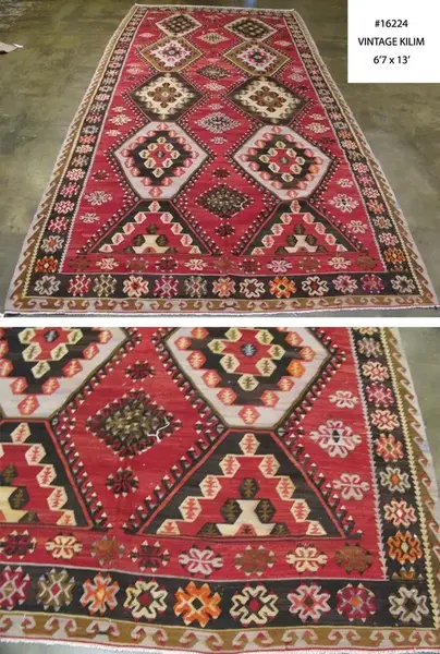 kilim / 16224 | WOVEN