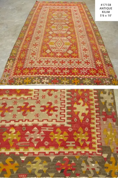 kilim / 17158 | WOVEN