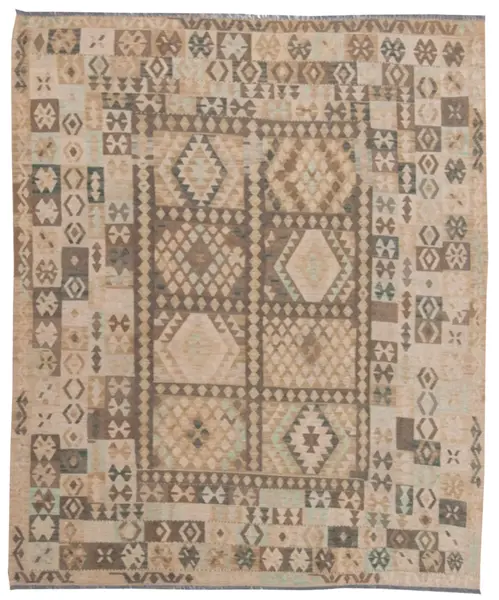 modern afghan kilim / 18234 | WOVEN