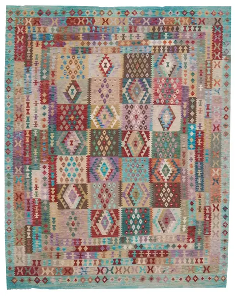 modern afghan kilim / 18247 | WOVEN