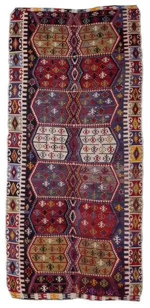 colorful kilim / 18420 | WOVEN