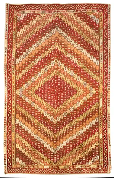 vintage colorful kilim / 19047 | WOVEN