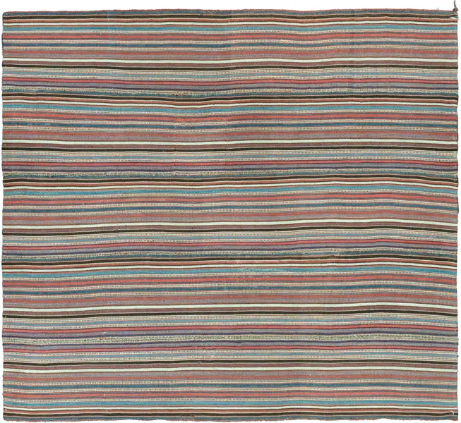 vintage colorful kilim / 23115 | WOVEN