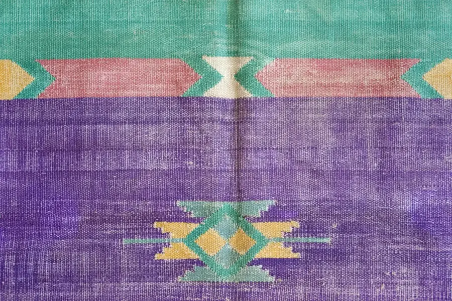 vintage colorful kilim / 20631 | WOVEN