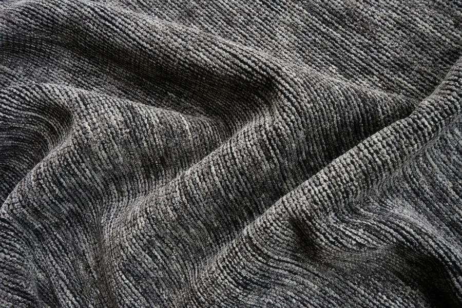 distressed wool - graphite | WOVEN