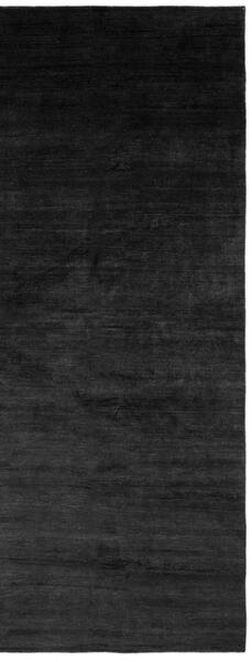 distressed banana silk (turkish knot) - black | WOVEN