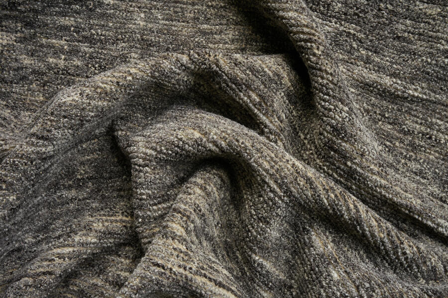 distressed wool - charcoal | WOVEN