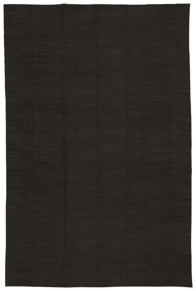 hemp flatweave - black | WOVEN