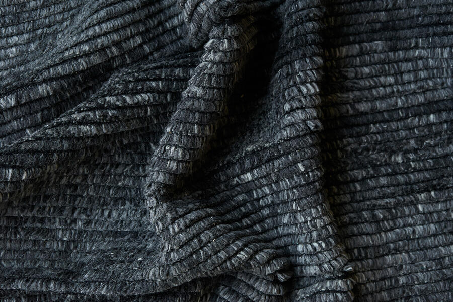 wool tulu - charcoal | WOVEN