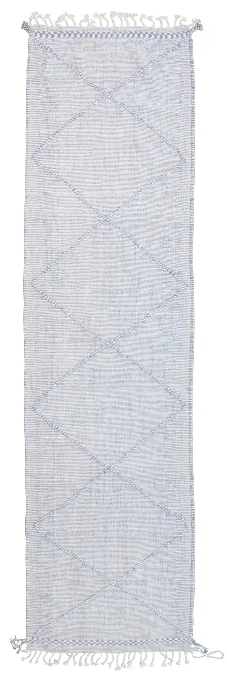 moroccan kilim - light blue / 22901 | WOVEN