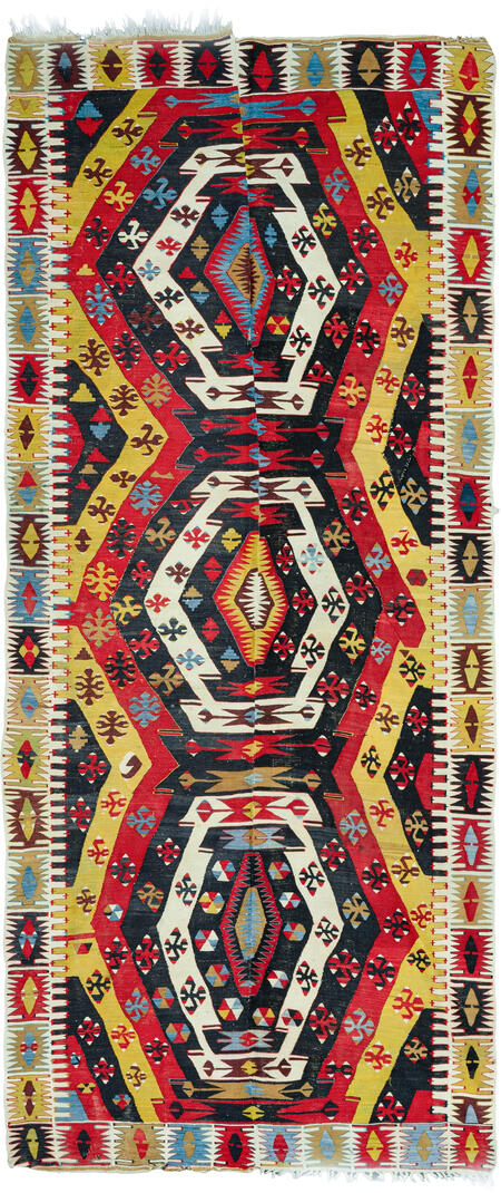 kilim antique turkish / 11412 | WOVEN