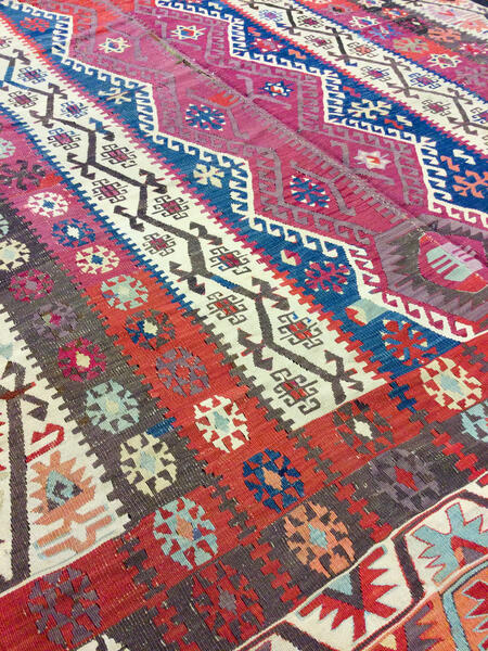 kilim antique turkish / 11413 | WOVEN