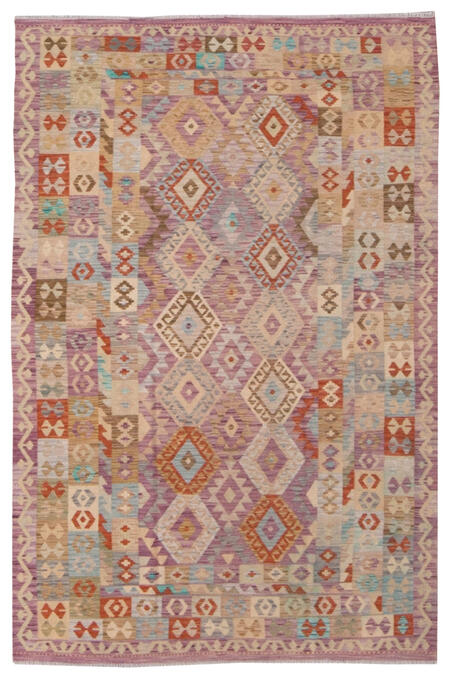 modern afghan kilim / 18215 | WOVEN