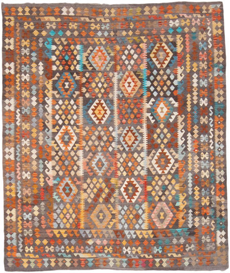 modern afghan kilim / 18224 | WOVEN