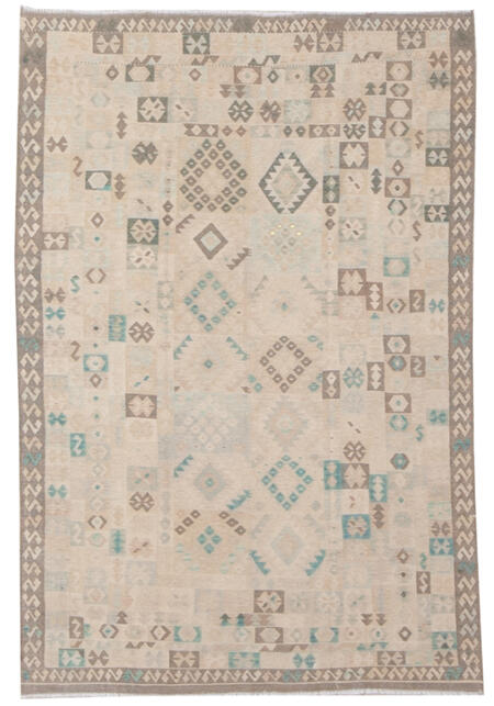 modern afghan kilim / 18230 | WOVEN