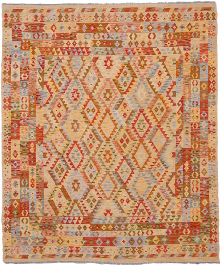 modern afghan kilim / 18232 | WOVEN