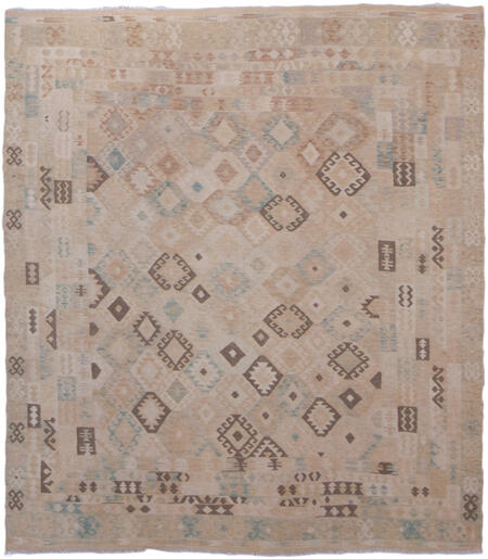 modern afghan kilim / 18241 | WOVEN