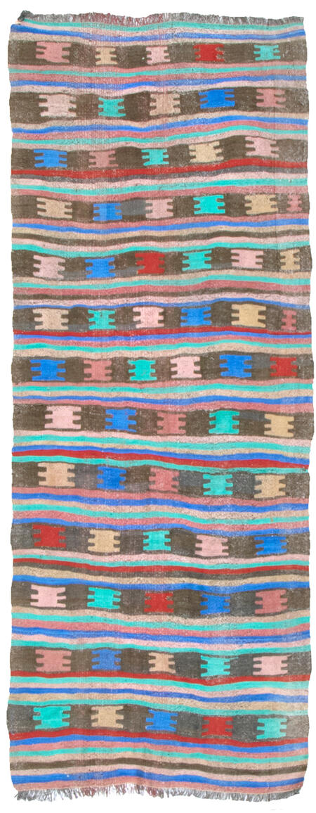 vintage colorful kilim / 19564 | WOVEN