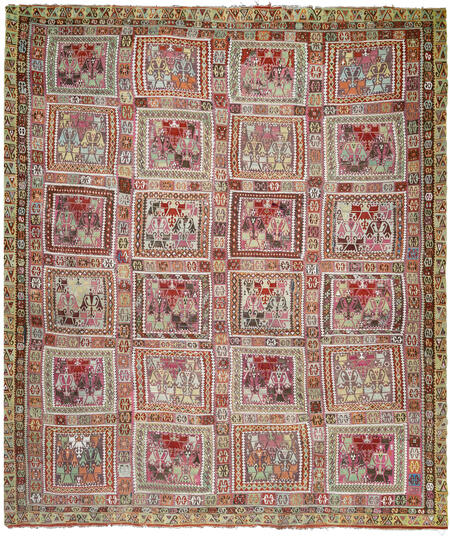 vintage colorful kilim / 21274 | WOVEN