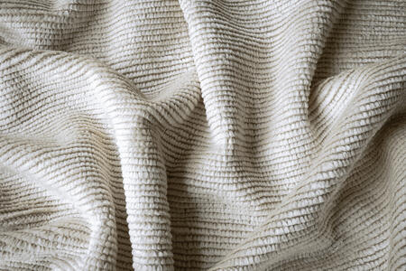 mohair tulu - ivory | WOVEN