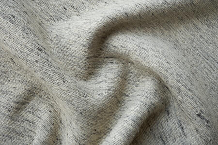 wool soumak - heathered ivory | WOVEN